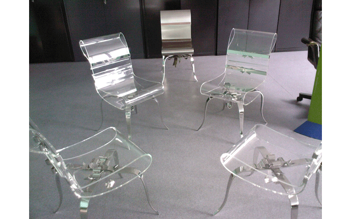 Ensemble Chaises en inox image 35